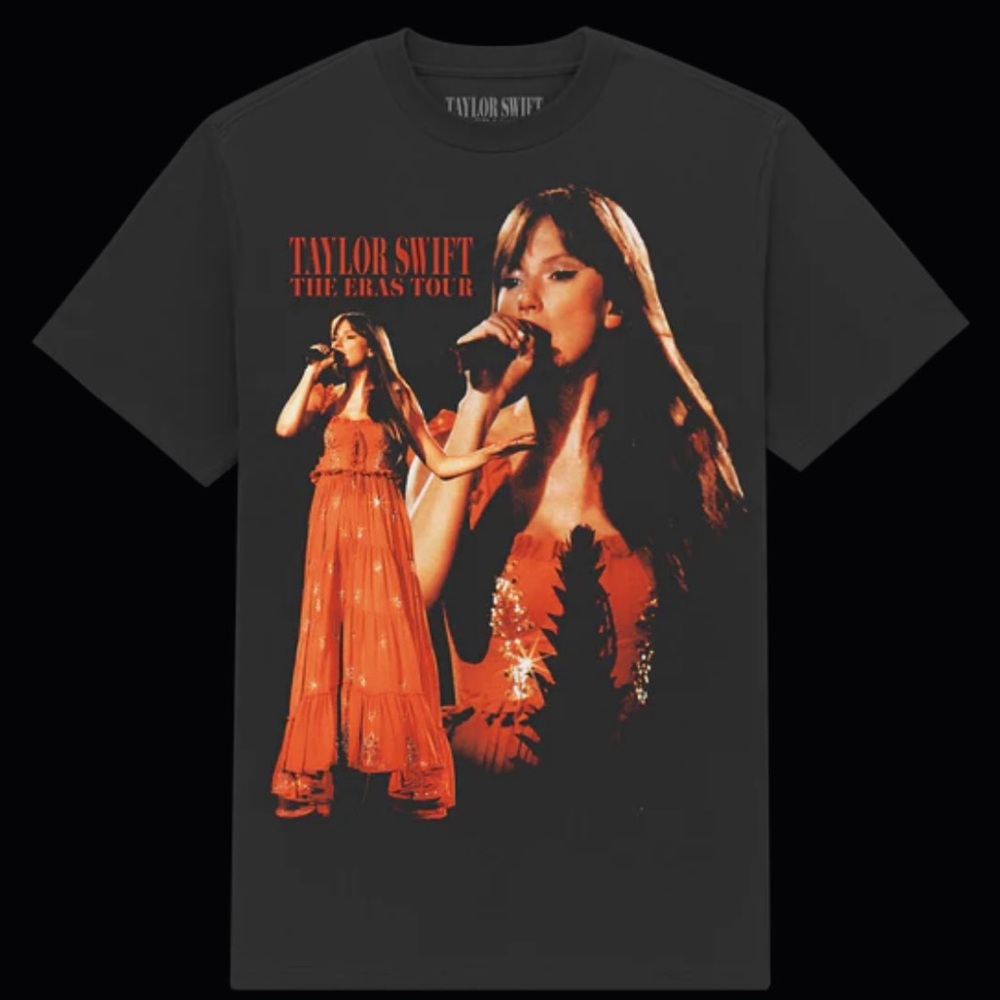 Taylor Swift The Eras Tour Evermore Shirt Size Medium (US M) OFFICIAL MERCH